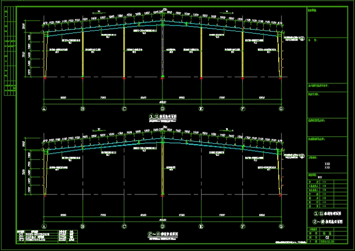 鋼結(jié)構(gòu)設(shè)計CAD圖